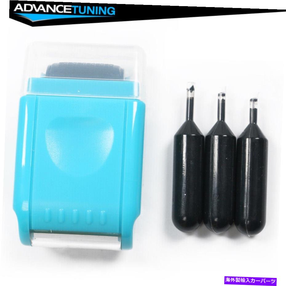 海外製 エアロパーツ 盗難保護IDガードワイドローラースタンプを識別 Identify Theft Protection ID Guard Wide Roller Stamp w/ 3 Ink Refill Colorful【並行輸入品】 141,955円