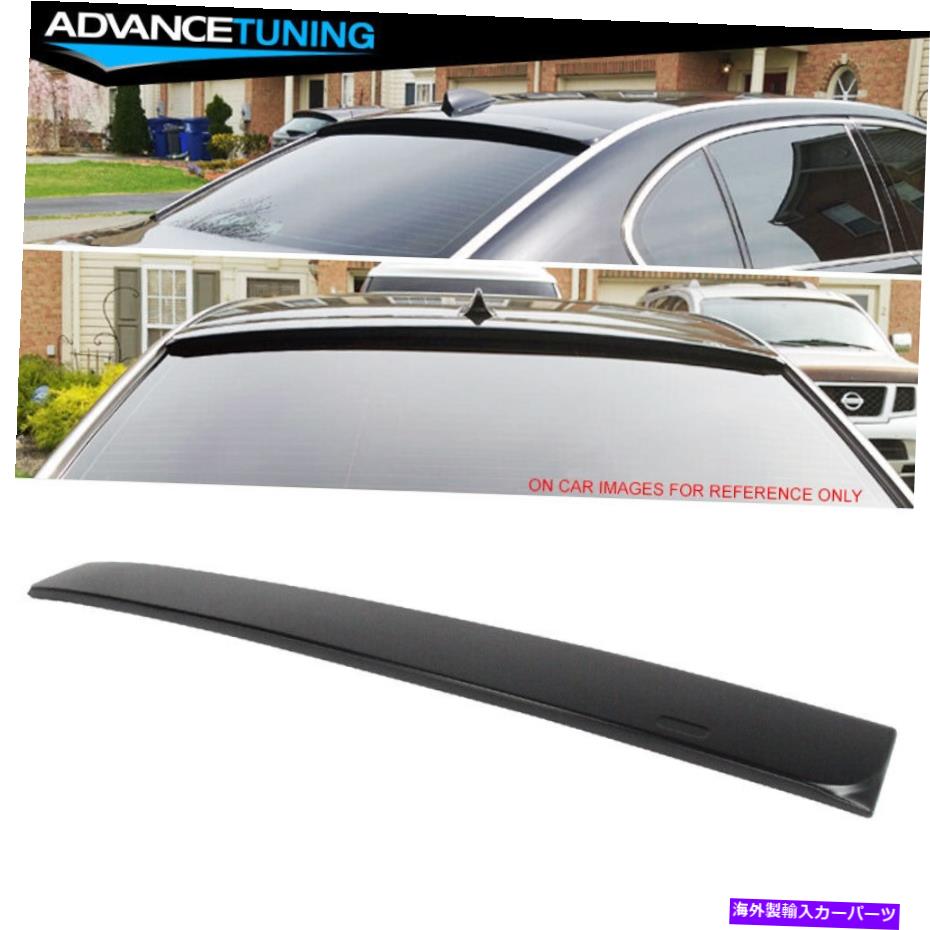 海外製 エアロパーツ 適合02-08 BMW E65 E66 7シリーズセダン未塗装のABSリアルーフネタバレ Fits 02-08 BMW E65 E66 7-Series Sedan Unpainted ABS Rear Roof Spoiler【並行輸入品】｜Us Custom Parts Shop USDM