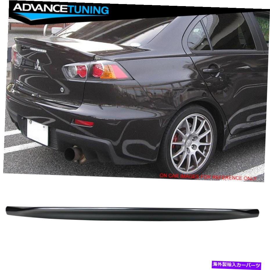 海外製 エアロパーツ フィット08-17ランサーEVO X10アヒルトランクスポイラー塗装A39グラファイトグレーパール Fits 08-17 Lancer EVO X10 Duckbill Trunk Spoiler Painted A39 Graphite Gray Pearl【並行輸入品】