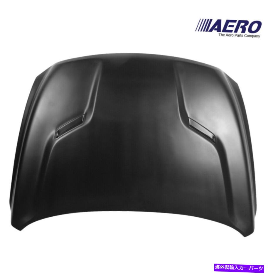 海外製 エアロパーツ MPR熱抽出剤スタイル09-19ダッジRAM 1500のグラスファイバーフード-aero- MPR Heat Extractor Style Fiberglass Hood for 09-19 Dodge Ram 1500 - AERO -【並行輸入品】
