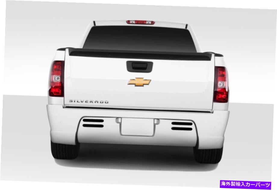海外製 エアロパーツ 07-13シボレーシルバラードBT-3リアバンパー112049 FOR 07-13 Chevrolet Silverado BT-3 Rear Bumper 112049【並行輸入品】