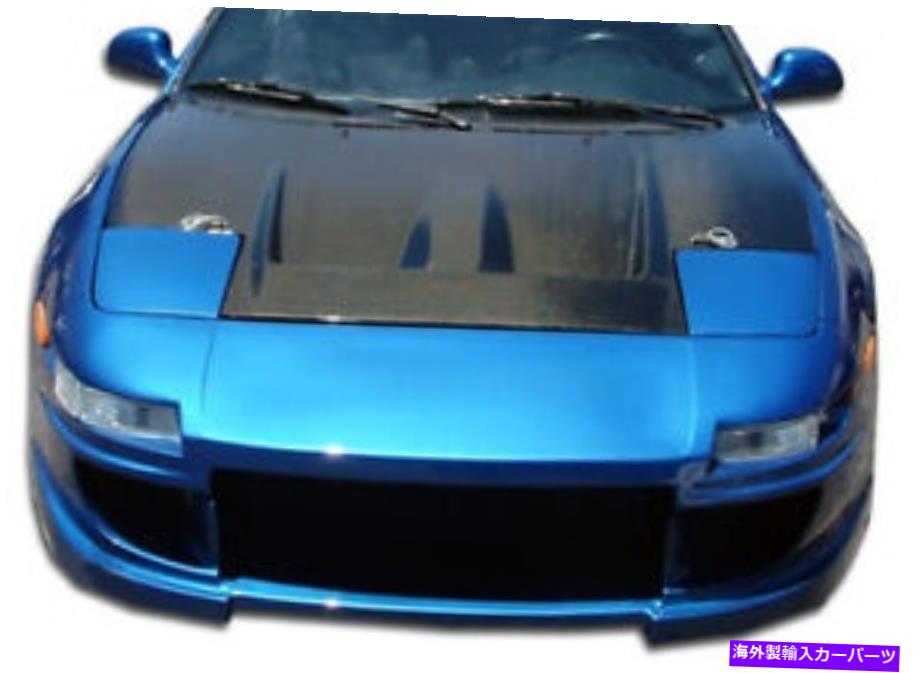 海外製 エアロパーツ 91-95トヨタMR2カーボンファイバータイプBフード103005 FOR 91-95 Toyota MR2 Carbon Fiber Type B Hood 103005【並行輸入品】