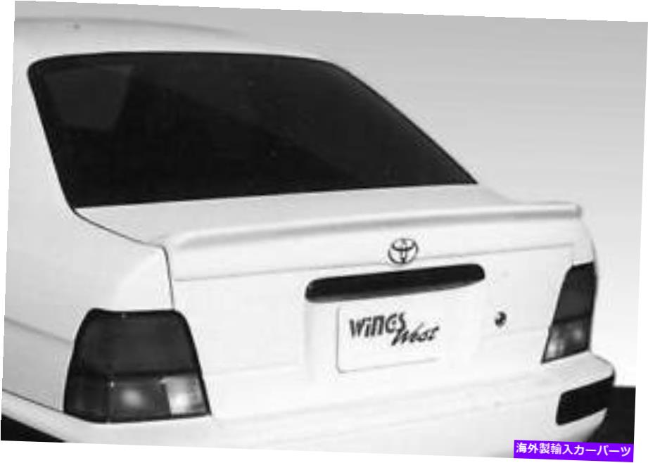 海外製 エアロパーツ 1995年から1998年のトヨタテルセル2DR 890035のリアポイタリガー REAR LIP SPOILER FOR 1995-1998 Toyota Tercel 2dr 890035【並行輸入品】|Us Custom Parts Shop USDM