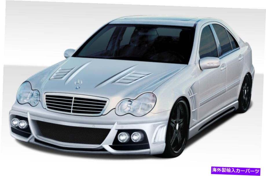 海外製 エアロパーツ 01-07メルセデスCクラスW203 W-1ボディキット7PC 108298 FOR 01-07 Mercedes C Class W203 W-1 Body Kit 7pc 108298【並行輸入品】