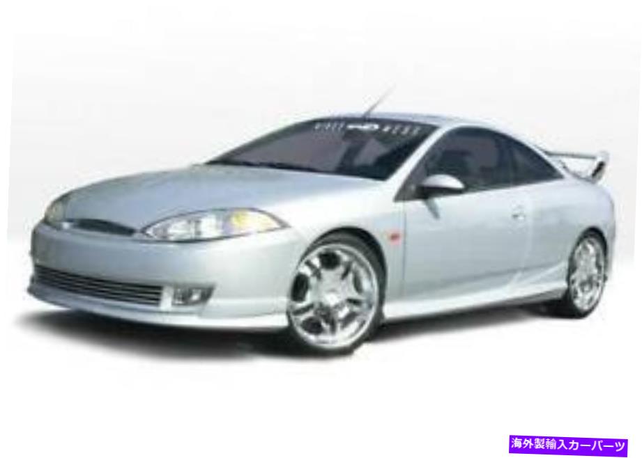 海外製 エアロパーツ 2001年から2002年のマーキュリークーガー2DR 890523のWタイプ4PC完全キット W-TYPE 4PC COMPLETE KIT FOR 2001-2002 Mercury Cougar 2dr 890523【並行輸入品】