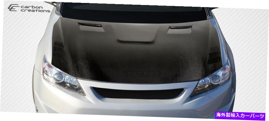 海外製 エアロパーツ 11-13サイオンTCカーボンファイバードリテックGTコンセプトフード113131 FOR 11-13 Scion tC carbon fiber DriTech GT Concept Hood 113131【並行輸入品】
