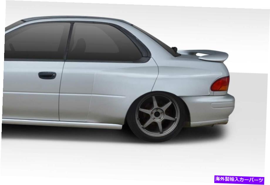 海外製 エアロパーツ 93-01 Subaru Impreza 4DR 22Bルックリアフェンダーフレア5 PC 114815 FOR 93-01 Subaru Impreza 4DR 22B Look Rear Fender Flares 5 PC 114815【並行輸入品】