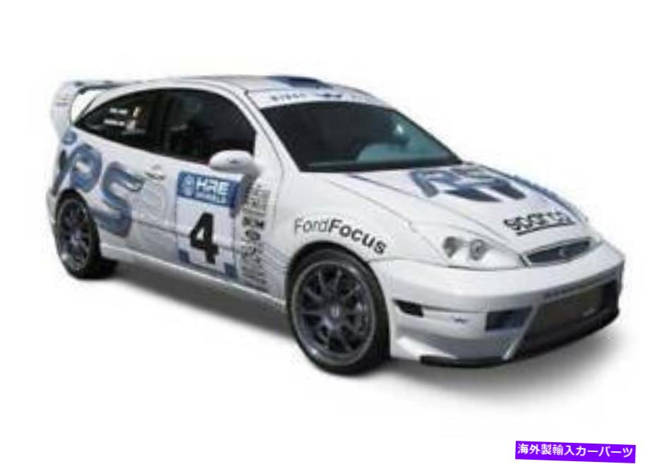 海外製 エアロパーツ 2000-2004 Ford Focus ZX3 2DR 890846のWRC 6PC完全キットW/フレア WRC 6PC COMPLETE KIT W/FLARES FOR 2000-2004 Ford Focus ZX3 2dr 890846【並行輸入品】