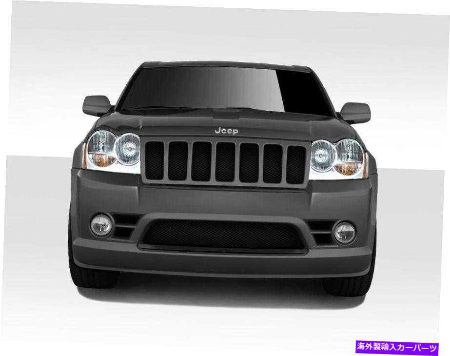 海外製 エアロパーツ 05-07 Jeep Grand Cherokee SRT Look Front Bumper 109549 FOR 05-07 Jeep Grand Cherokee SRT Look Front Bumper 109549【並行輸入品】｜Us Custom Parts Shop USDM