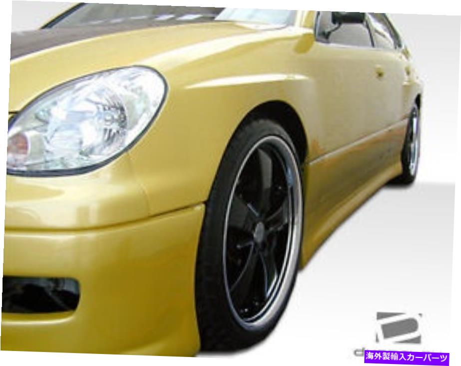 海外製 エアロパーツ 98-05レクサスGSシリーズGS300 GS400 GS430タイプWサイドスカート2PC 101999 FOR 98-05 Lexus GS Series GS300 GS400 GS430 Type W Side Skirts 2pc 101999【並行輸入品】