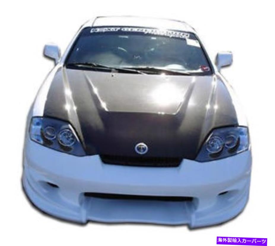 海外製 エアロパーツ 03-06ヒュンダイティブロンベイダーフロントバンパー100451 FOR 03-06 Hyundai Tiburon Vader Front Bumper 100451【並行輸入品】