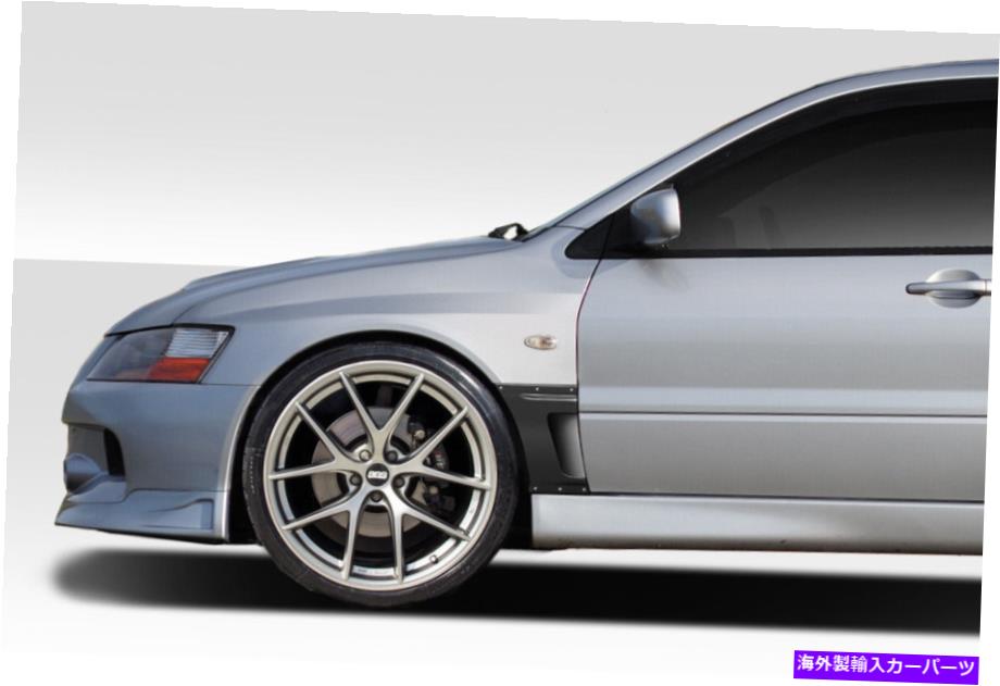 海外製 エアロパーツ 03-07のミツビシランサーエボリューション8 9 VR-Sフロントフェンダー4PC 112737 FOR 03-07 Mitsubishi Lancer Evolution 8 9 VR-S Front Fenders 4pc 112737【並行輸入品】 240,845円