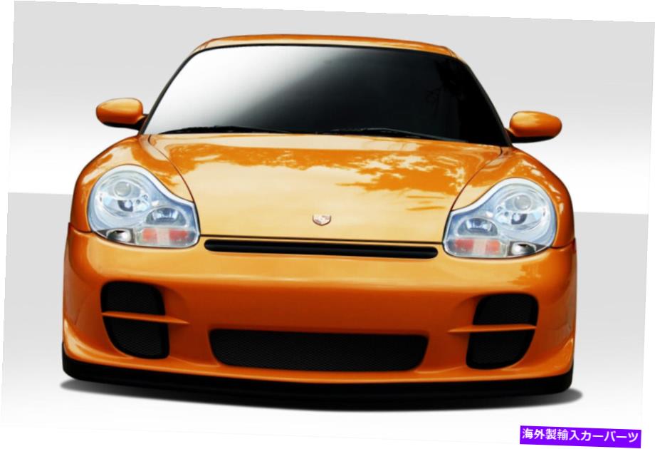 海外製 エアロパーツ 99-01ポルシェ996 C2 C4 97-04ボクスターGT-2フロントバンパー2PC 105109 FOR 99-01 Porsche 996 C2 C4 97-04 Boxster GT-2 Front Bumper 2pc 105109【並行輸入品】