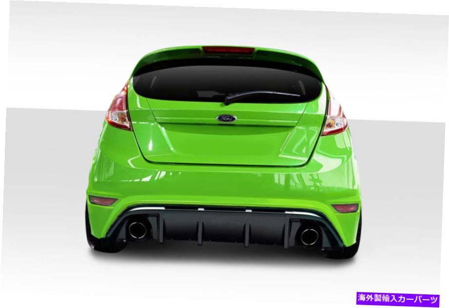 海外製 エアロパーツ 14-19のFord Fiesta Rsは、リアバンパー114486を外観にします FOR 14-19 Ford Fiesta RS Look Rear Bumper 114486【並行輸入品】