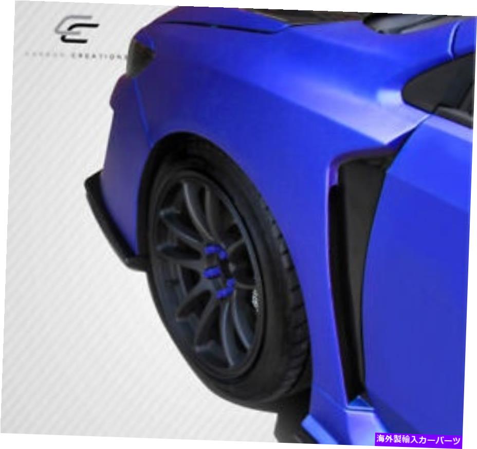 海外製 エアロパーツ 15-20のスバルWRX NBRコンセプトフロントフェンダー2PC 109825 FOR 15-20 Subaru WRX NBR Concept Front Fenders 2pc 109825【並行輸入品】