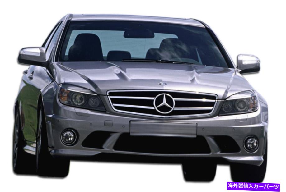 海外製 エアロパーツ 08-11メルセデスCクラスW204 C63フロントバンパー107191の外観 FOR 08-11 Mercedes C Class W204 C63 Look Front Bumper 107191【並行輸入品】