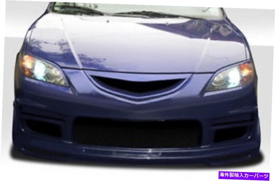 海外製 エアロパーツ 04-09マツダ3 4DR K-2フロントバンパー104902 FOR 04-09 Mazda 3 4DR K-2 Front Bumper 104902【並行輸入品】