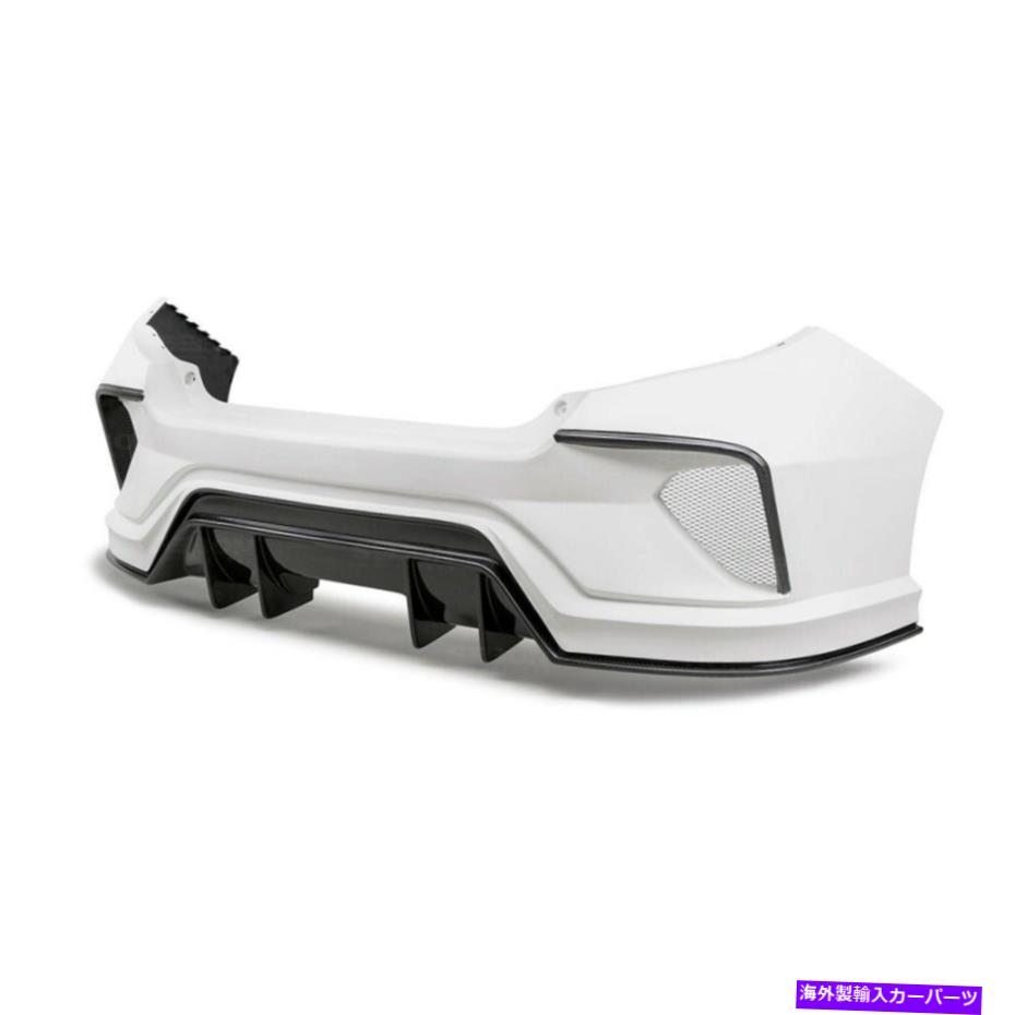 海外製 エアロパーツ 16-20ホンダシビック4DR TTリアバンパーRB16HDCV4-TT-GFの場合 FOR 16-20 HONDA CIVIC 4DR TT REAR BUMPER RB16HDCV4-TT-GF【並行輸入品】