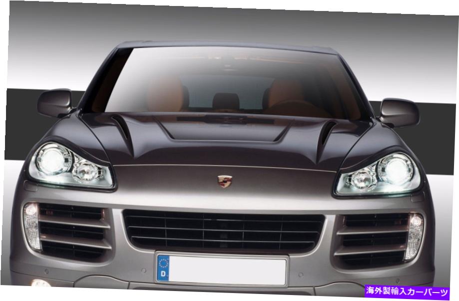 海外製 エアロパーツ 03-10のポルシェカイエンエロスバージョン2フード108583 FOR 03-10 Porsche Cayenne Eros Version 2 Hood 108583【並行輸入品】 259,826円