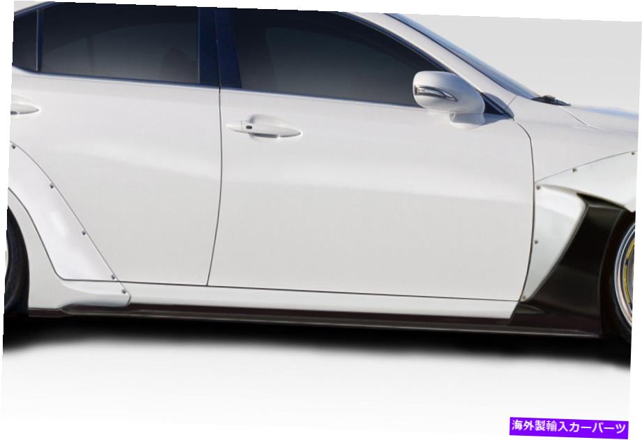 海外製 エアロパーツ 06-10のレクサスはシリーズIS250 IS250 IS350 MSRサイドスカート2PC 115281 FOR 06-10 Lexus IS Series IS250 IS350 MSR Side Skirts 2PC 115281【並行輸入品】｜Us Custom Parts Shop USDM