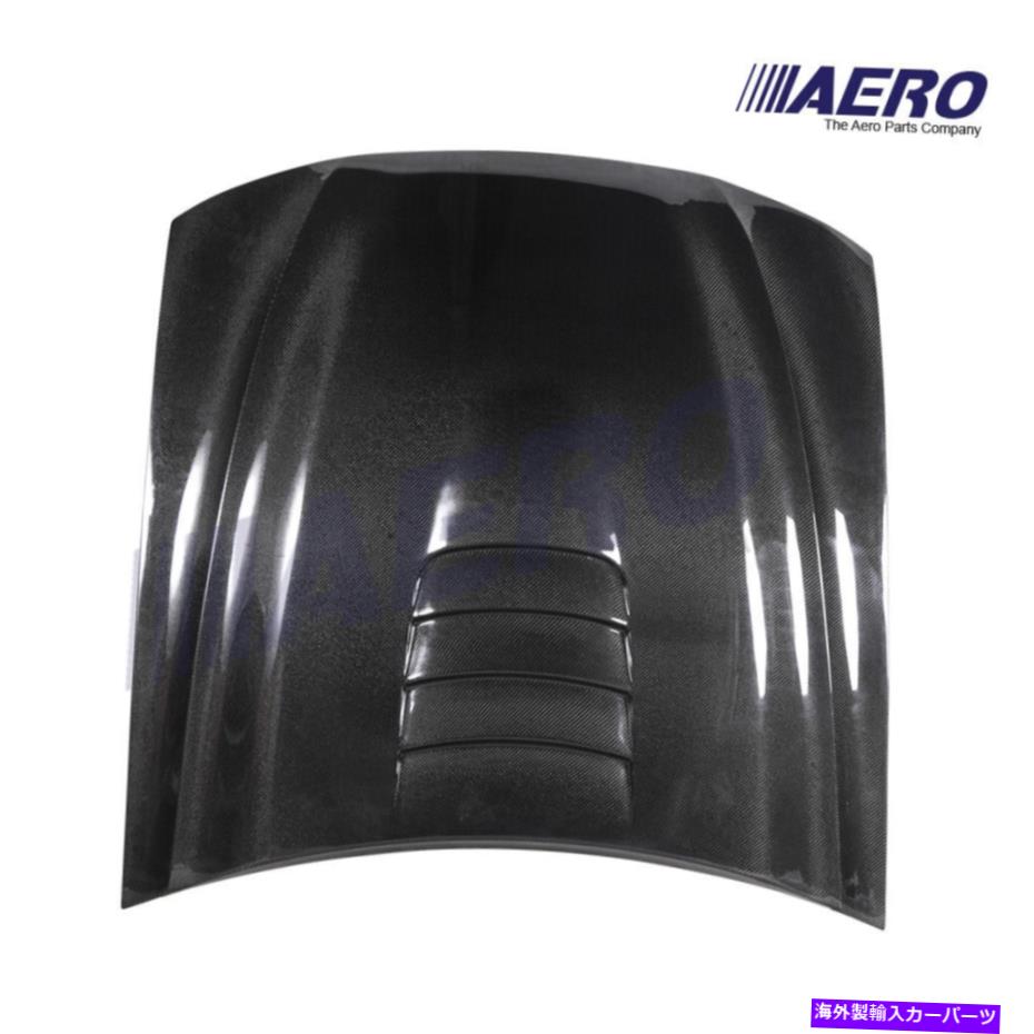 海外製 エアロパーツ Cobra r熱抽出器スタイルカーボンファイバーフード99-04フォードマスタング-aero- Cobra R Heat Extractor Style Carbon Fiber Hood for 99-04 Ford Mustang - AERO -【並行輸入品】