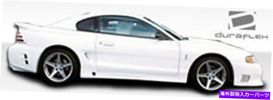 海外製 エアロパーツ 94-98フォードマスタングコルト2サイドスカートロッカーパネル2PC 101432 FOR 94-98 Ford Mustang Colt 2 Side Skirts Rocker Panels 2pc 101432【並行輸入品】｜Us Custom Parts Shop USDM