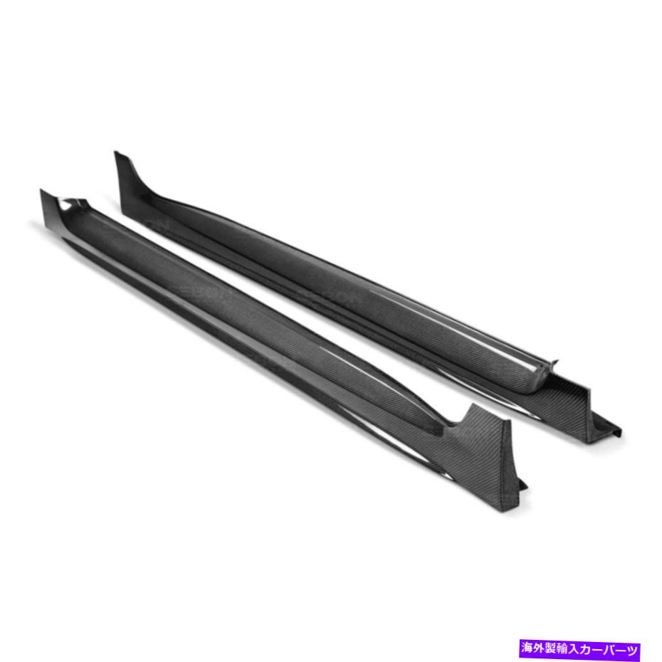 海外製 エアロパーツ 15-18のスバルWRX / STI OEカーボンファイバーサイドスカート（ペア）SS15SBIMP-OE FOR 15-18 SUBARU WRX / STI OE Carbon Fiber SIDE SKIRTS (pair) SS15SBIMP-OE【並行輸入品】｜Us Custom Parts Shop USDM