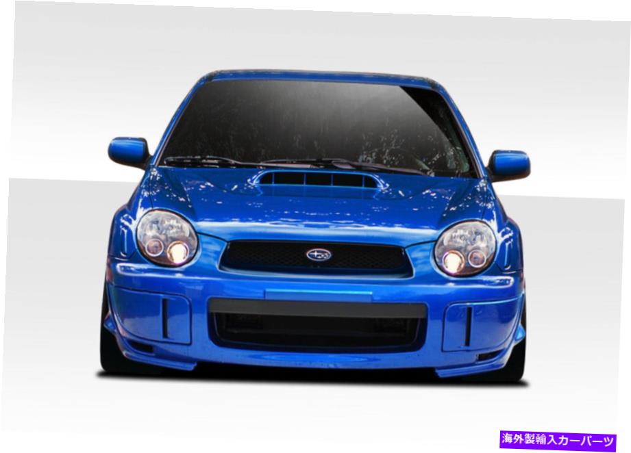 海外製 エアロパーツ 02-03 Subaru Impreza WRX STI STI FRONT BUMPER 109047 FOR 02-03 Subaru Impreza WRX STI STI Front Bumper 109047【並行輸入品】
