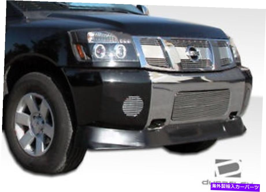 海外製 エアロパーツ 04-07日産タイタンN-1フロントリップ105899 FOR 04-07 Nissan Titan N-1 Front Lip 105899【並行輸入品】