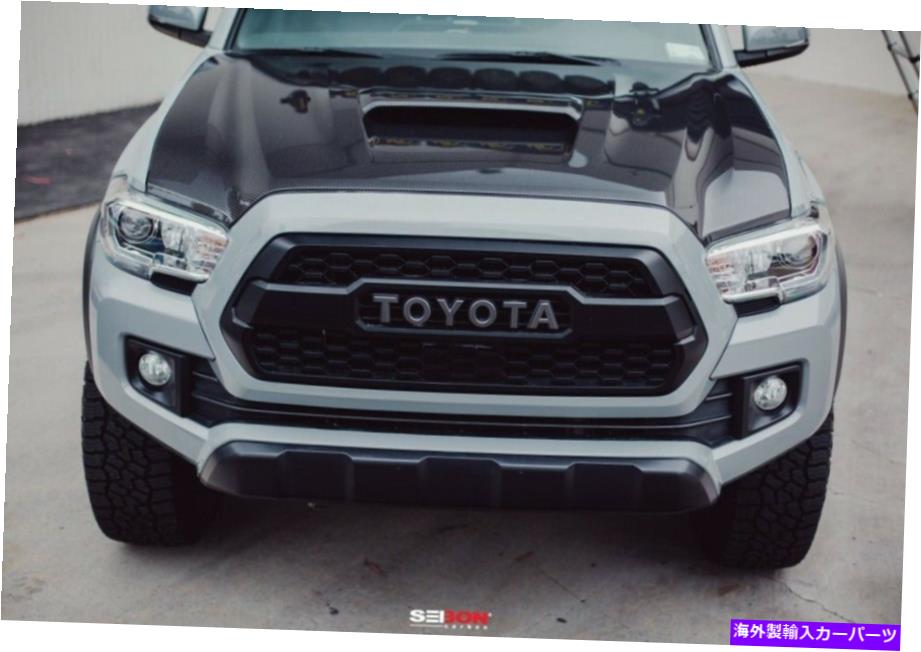 海外製 エアロパーツ 16-20トヨタタコマHD18TYTA-TRのTRカーボンファイバーフード TR Carbon Fiber HOOD FOR 16-20 TOYOTA TACOMA HD18TYTA-TR【並行輸入品】｜Us Custom Parts Shop USDM