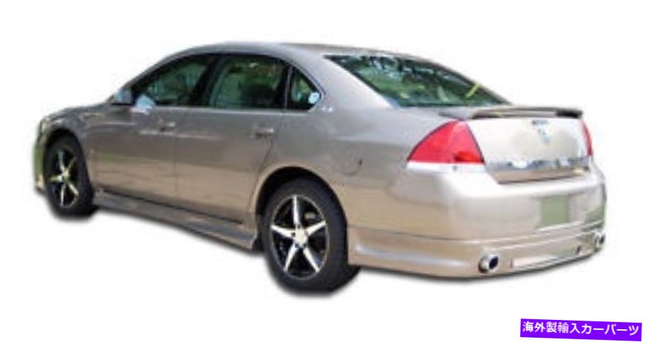 海外製 エアロパーツ 06-13シボレーインパラレーサーリアリップエアダム103096 FOR 06-13 Chevrolet Impala Racer Rear Lip Air Dam 103096【並行輸入品】