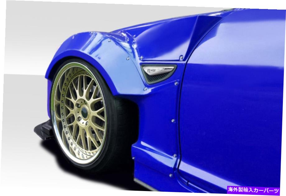 海外製 エアロパーツ 09-11マツダRX-8 RBSフロントフェンダーフレア4PC 115825 FOR 09-11 Mazda RX-8 RBS Front Fender Flares 4PC 115825【並行輸入品】