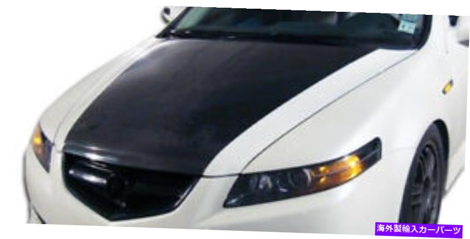 海外製 エアロパーツ 04-08 ACURA TL炭素繊維OEフード104741の場合 FOR 04-08 Acura TL Carbon Fiber OE Hood 104741【並行輸入品】