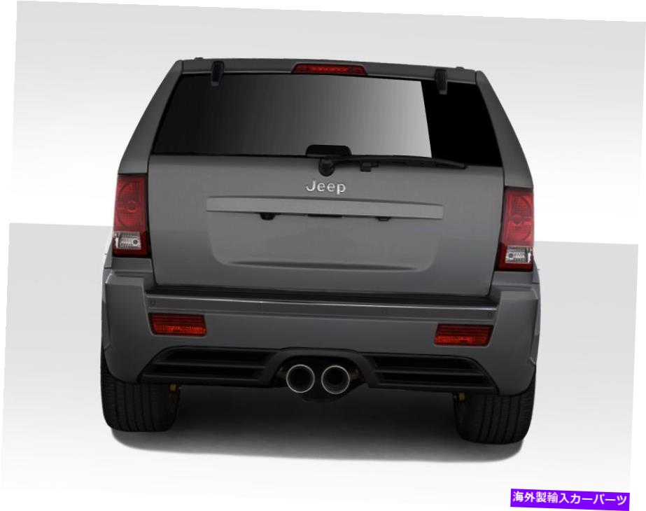 海外製 エアロパーツ 05-10のジープグランドチェロキーSRTルックリアバンパー109328 FOR 05-10 Jeep Grand Cherokee SRT Look Rear Bumper 109328【並行輸入品】｜Us Custom Parts Shop USDM