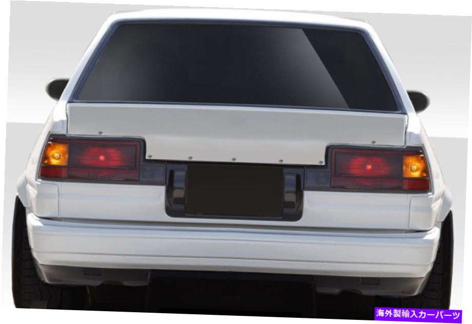 海外製 エアロパーツ 84-87トヨタカローラ2DR RBSウィングスポイラー114623 FOR 84-87 Toyota Corolla 2DR RBS Wing Spoiler 114623【並行輸入品】