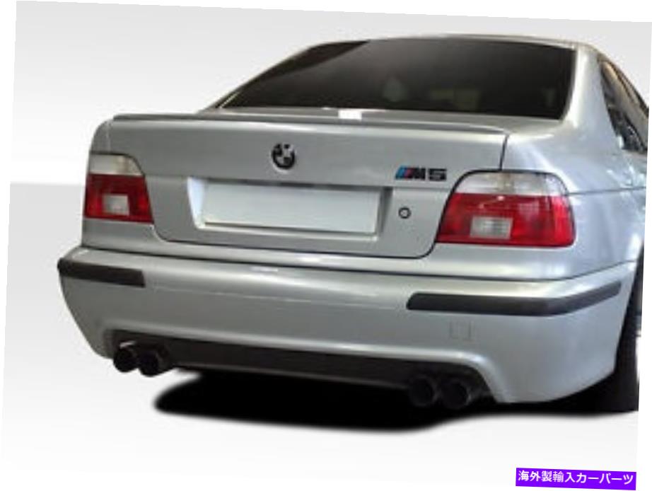 海外製 エアロパーツ 97-03 BMW 5シリーズE39 4DR M5ルックリアバンパー101802 FOR 97-03 BMW 5 Series E39 4DR M5 Look Rear Bumper 101802【並行輸入品】