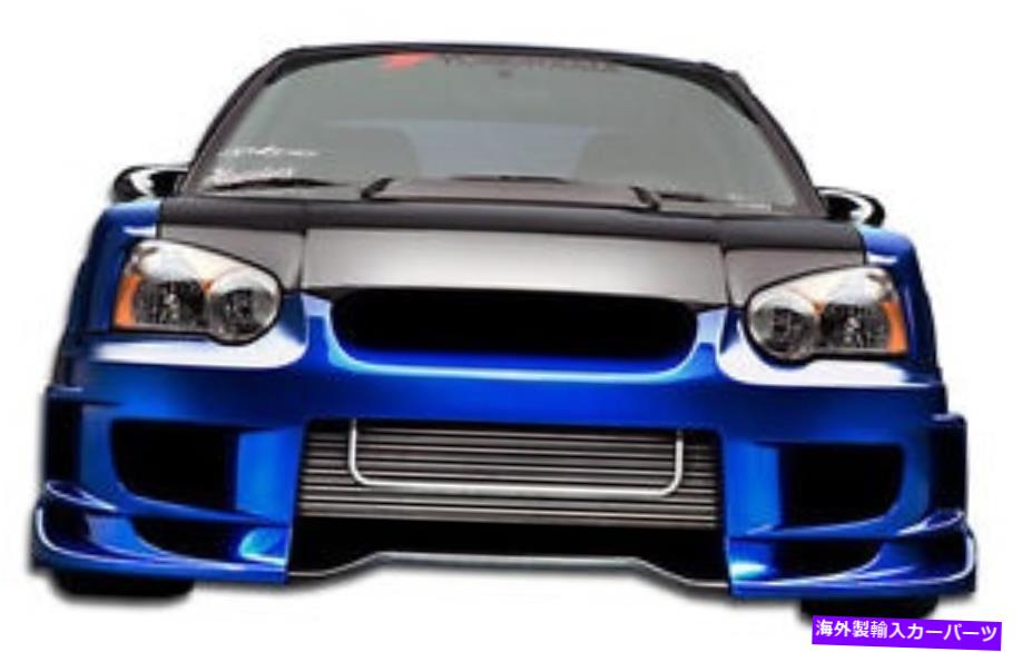 海外製 エアロパーツ 04-05 Subaru Impreza WRX STI 4DR C-GT Wide Body Front Bumper 2PC 105431 FOR 04-05 SUBARU Impreza WRX STI 4DR C-GT Wide Body Front Bumper 2pc 105431【並行輸入品】