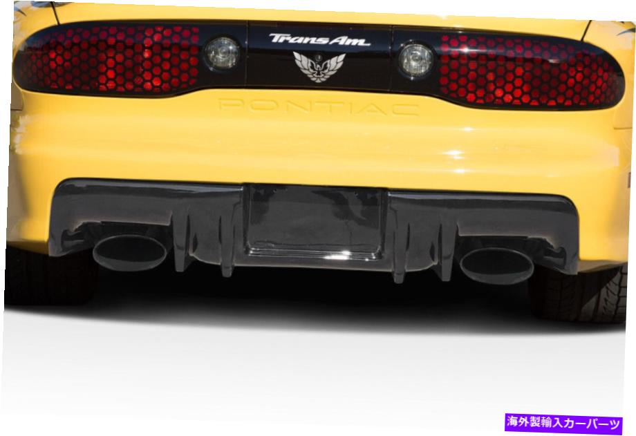 海外製 エアロパーツ 93-02ポンティアックトランスアムルデザインリアディフューザー106393 FOR 93-02 Pontiac Trans Am LE Designs Rear Diffuser 106393【並行輸入品】