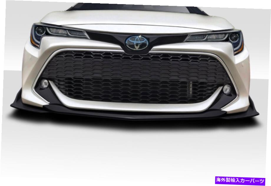 海外製 エアロパーツ 19-21トヨタカローラハッチバックTスペックフロントリップ116746 FOR 19-21 Toyota Corolla Hatchback T Spec Front Lip 116746【並行輸入品】｜Us Custom Parts Shop USDM