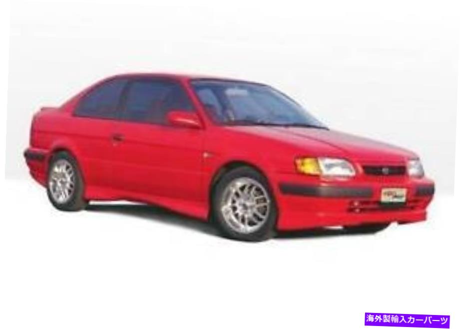 海外製 エアロパーツ 1998年から1999年のToyota Tercel 2DR 890254のMタイプ5PC完全キット（リップスポイラーw/リップスポイラー） M-TYPE 5PC COMPLETE KIT (w/LIP SPOILER) FOR 1998-1999 Toyota Tercel 2dr 890254【並行輸入品】