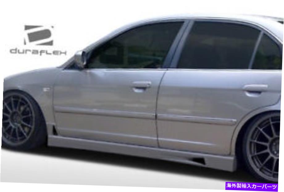 海外製 エアロパーツ 01-05ホンダシビック4DR R34サイドスカートロッカーパネル2PC 100246 FOR 01-05 Honda Civic 4DR R34 Side Skirts Rocker Panels 2pc 100246【並行輸入品】｜Us Custom Parts Shop USDM 223,300円