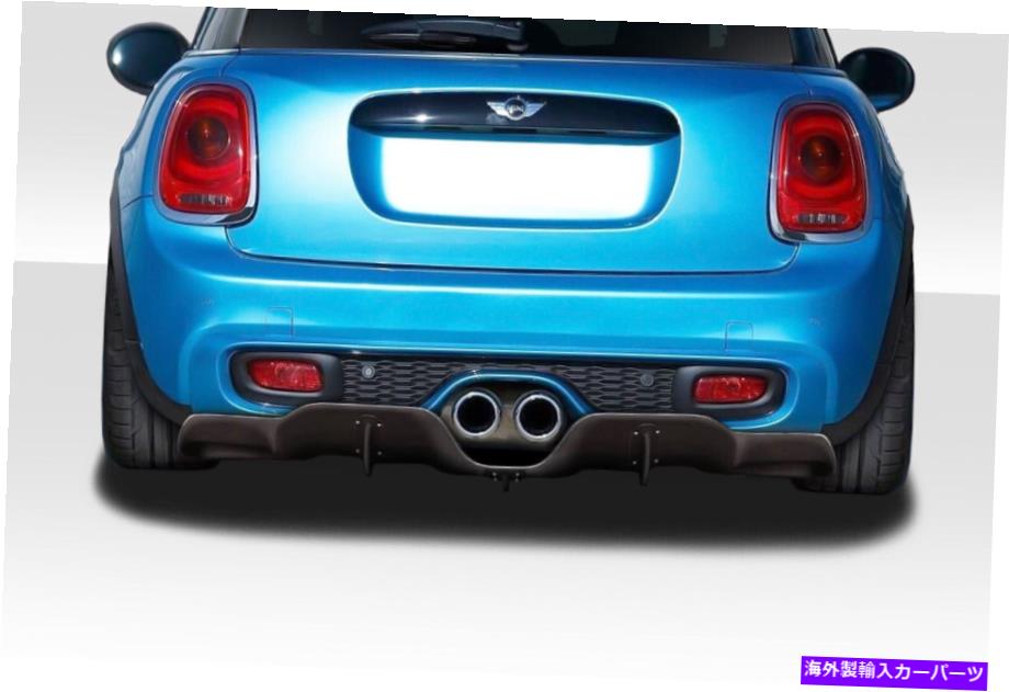 海外製 エアロパーツ 14-20ミニクーパーS F55 F56 F57 DLRリアディフューザー115731 FOR 14-20 Mini Cooper S F55 F56 F57 DLR Rear Diffuser 115731【並行輸入品】
