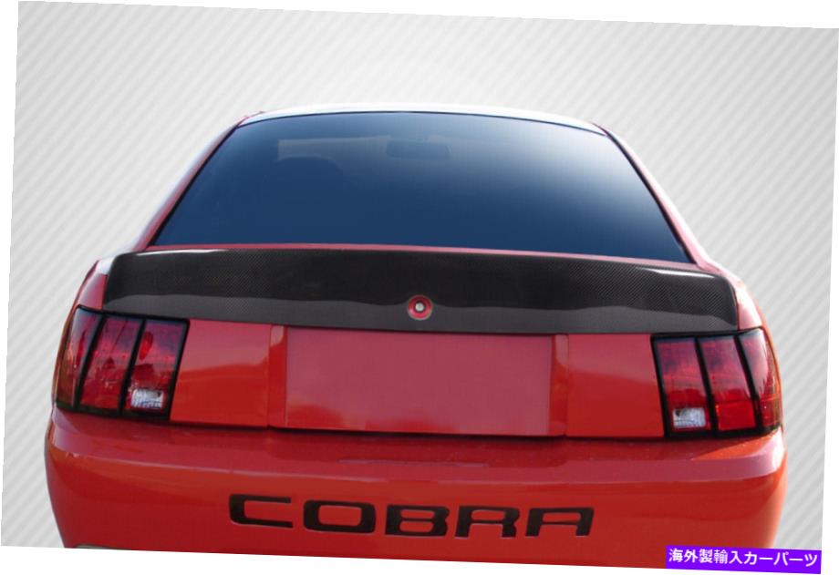 海外製 エアロパーツ 99-04フォードマスタングカーボンファイバーコブラルックウィング115531 FOR 99-04 Ford Mustang Carbon Fiber Cobra Look Wing 115531【並行輸入品】|Us Custom Parts Shop USDM