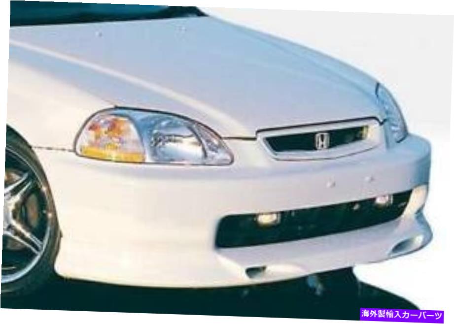 海外製 エアロパーツ 1996年から1998年のレーシングシリーズフロントリップホンダシビック2DR/4DR/HB 890129 RACING SERIES FRONT LIP FOR 1996-1998 Honda Civic 2dr/4dr/HB 890129【並行輸入品】
