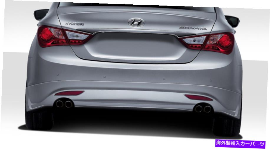 海外製 エアロパーツ 11-13のヒュンダイソナタレーサーリアリップエアダムネタバレ112243 FOR 11-13 Hyundai Sonata Racer Rear Lip Under Air Dam Spoiler 112243【並行輸入品】｜Us Custom Parts Shop USDM
