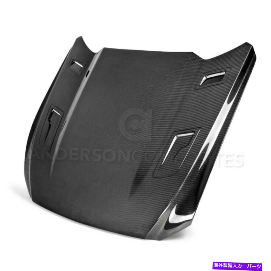 海外製 エアロパーツ 15-17のカーボンファイバーフードFord Mustang Type-Gth AC-HD15FDMU-AT-DS Carbon Fiber Hood FOR 15-17 FORD MUSTANG TYPE-GTH AC-HD15FDMU-AT-DS【並行輸入品】
