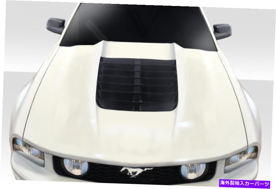 海外製 エアロパーツ 05-09 Ford Mustang GT500 V2 Hood 115193 FOR 05-09 Ford Mustang GT500 V2 Hood 115193【並行輸入品】