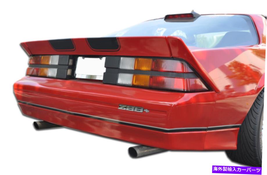 海外製 エアロパーツ 82-92シボレーカマロIROC-Zルックリアバンパー3PC 106450 FOR 82-92 Chevrolet Camaro Iroc-Z Look Rear Bumper 3pc 106450【並行輸入品】