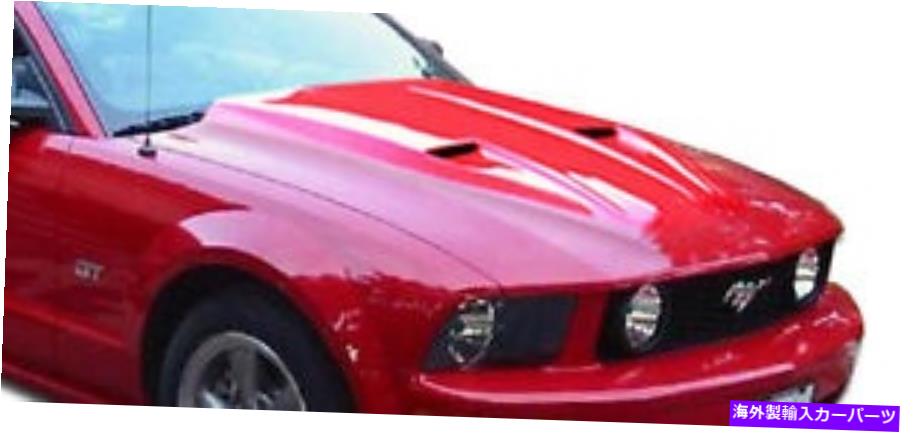 海外製 エアロパーツ 05-09 Ford Mustang Mach1 Hood 104172 FOR 05-09 Ford Mustang Mach1 Hood 104172【並行輸入品】