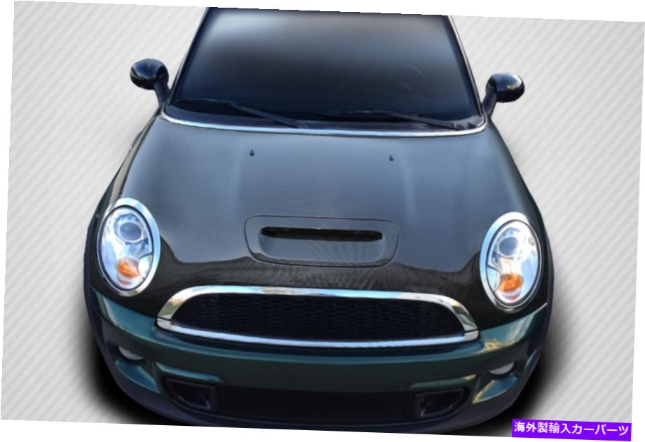 海外製 エアロパーツ 07-13ミニクーパーカーボンファイバードリテックSOEMフード112902 FOR 07-13 Mini Cooper Carbon Fiber DriTech S OEM Hood 112902【並行輸入品】|Us Custom Parts Shop USDM